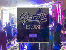 Tablet Screenshot of bountyrum.com